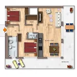 Brise Stadtvilla Blumenhof App 12 Lejlighed